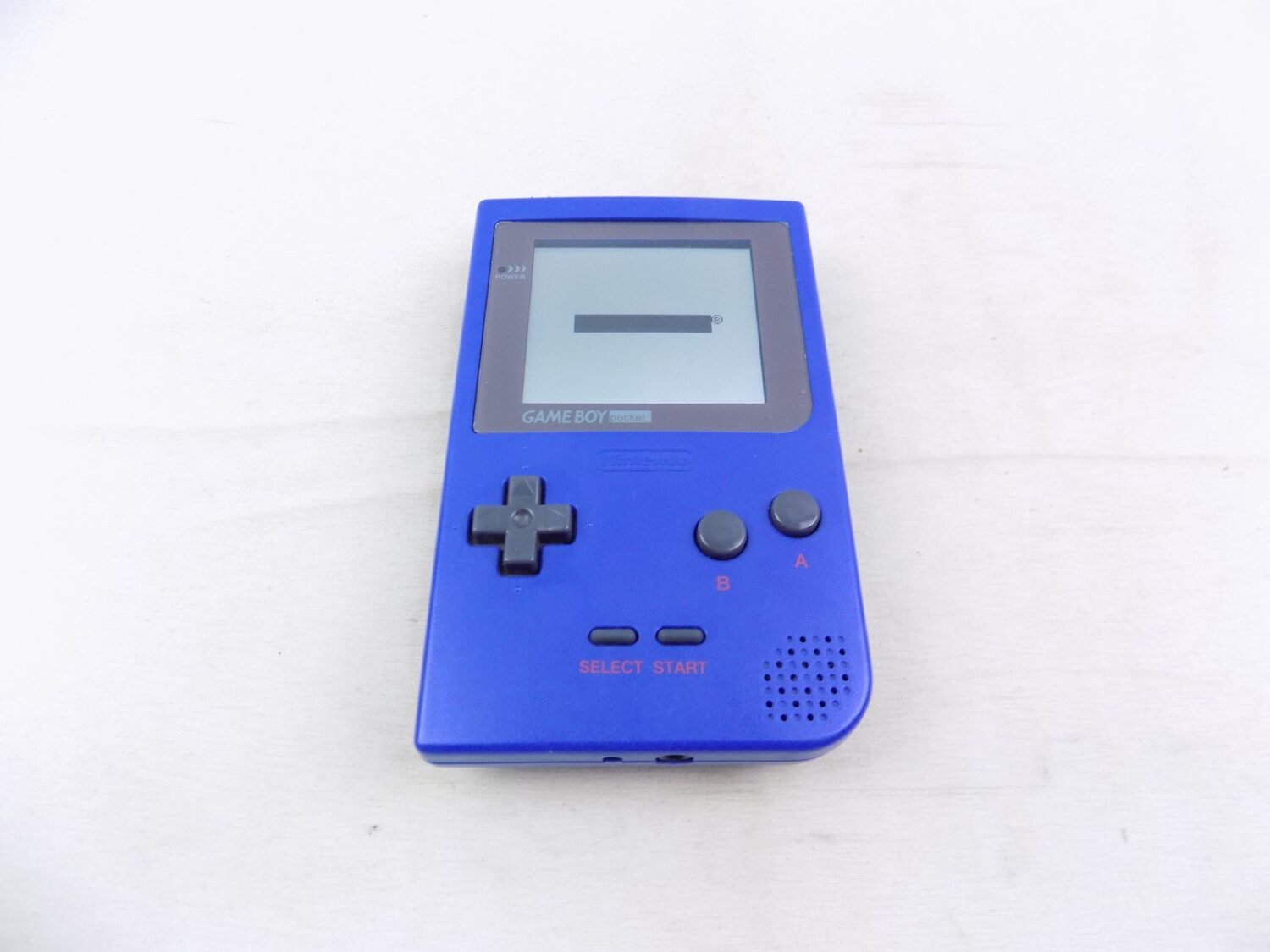 Like New Gameboy Pocket Blue IPS Handheld Console (Black Battery Cover)