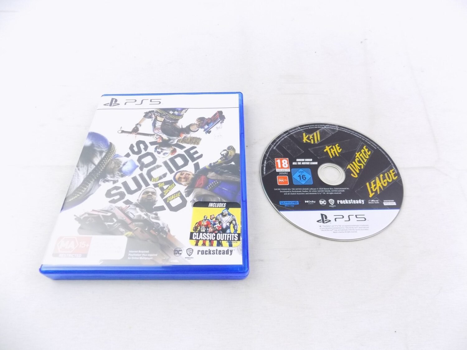 Mint Disc Playstation 5 Ps5 Suicide Squad Kill The Justice League