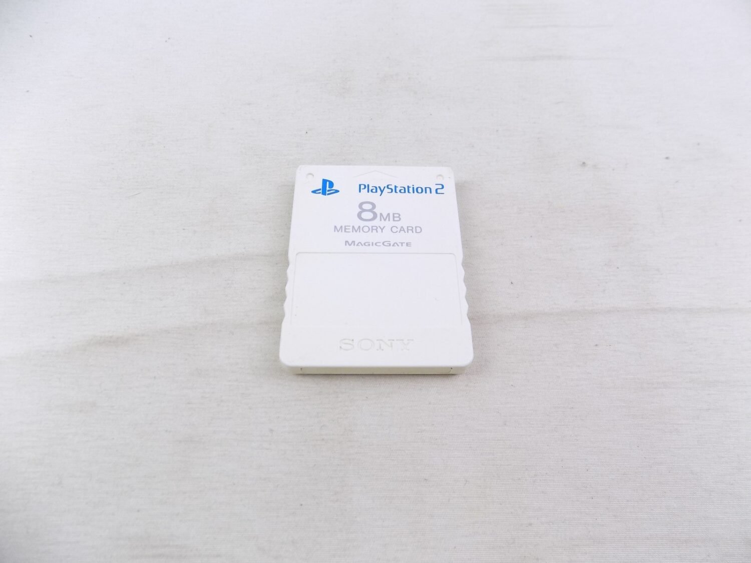 Playstation 2 PS2 8MB 8 Megabyte Memory Card White