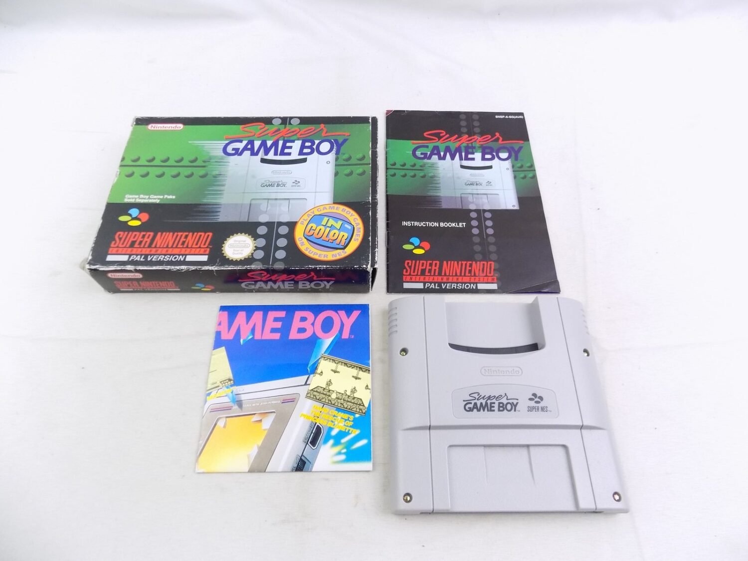 Boxed SNES Super Nintendo Super Game Boy PAL - Inc Manual /2