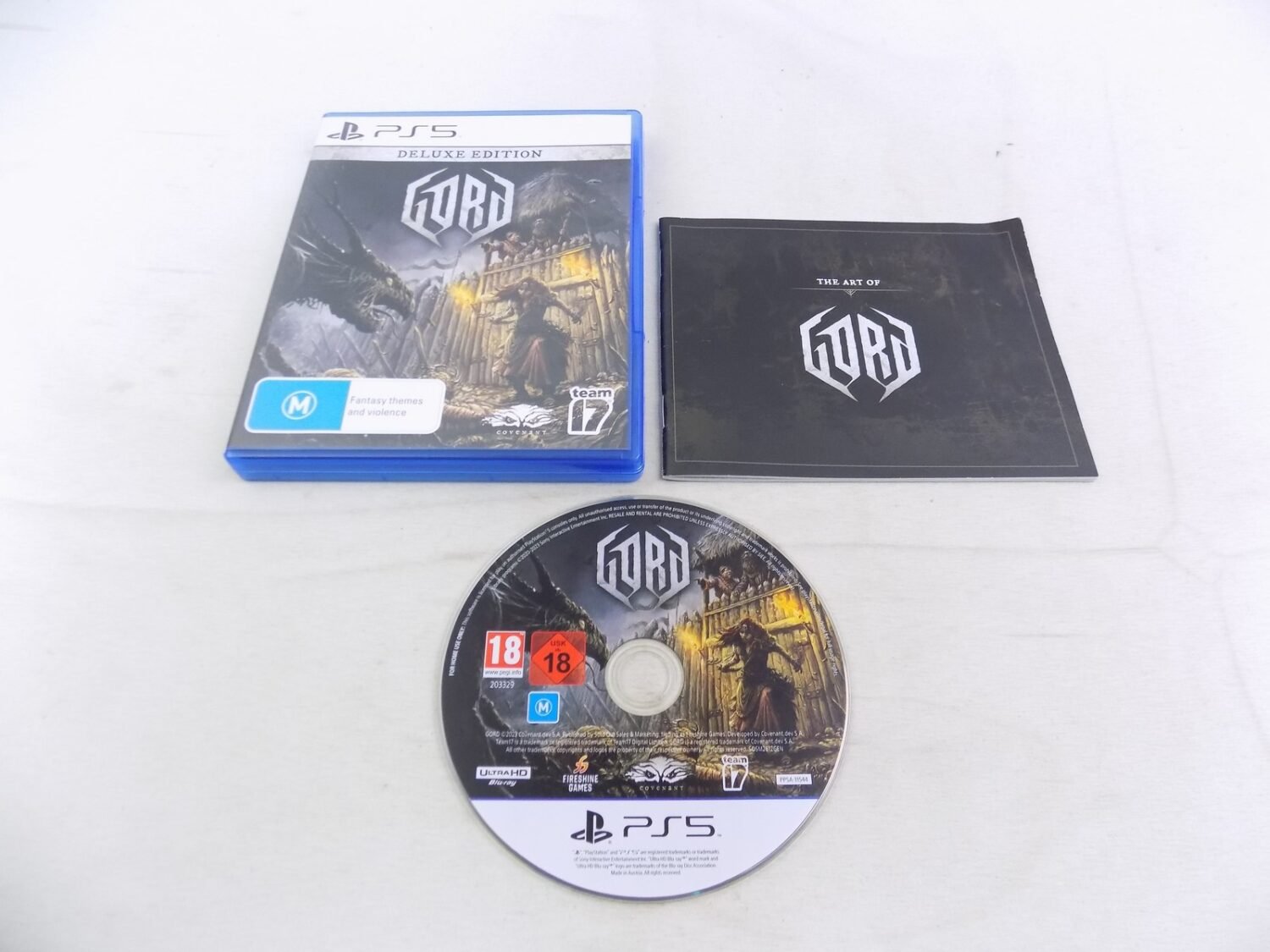 Mint Disc Playstation 5 Ps5 Gord Deluxe Edition