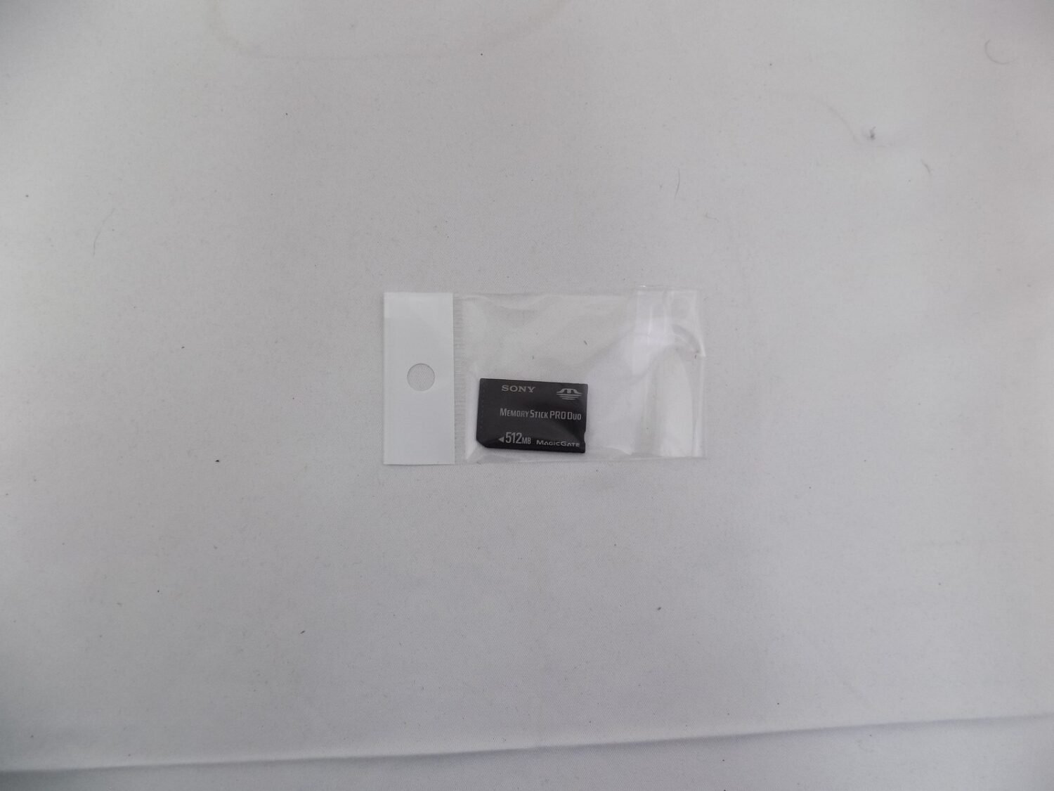 Like New Genuine Playstation Portable PSP 512MB Memory Stick Pro Duo