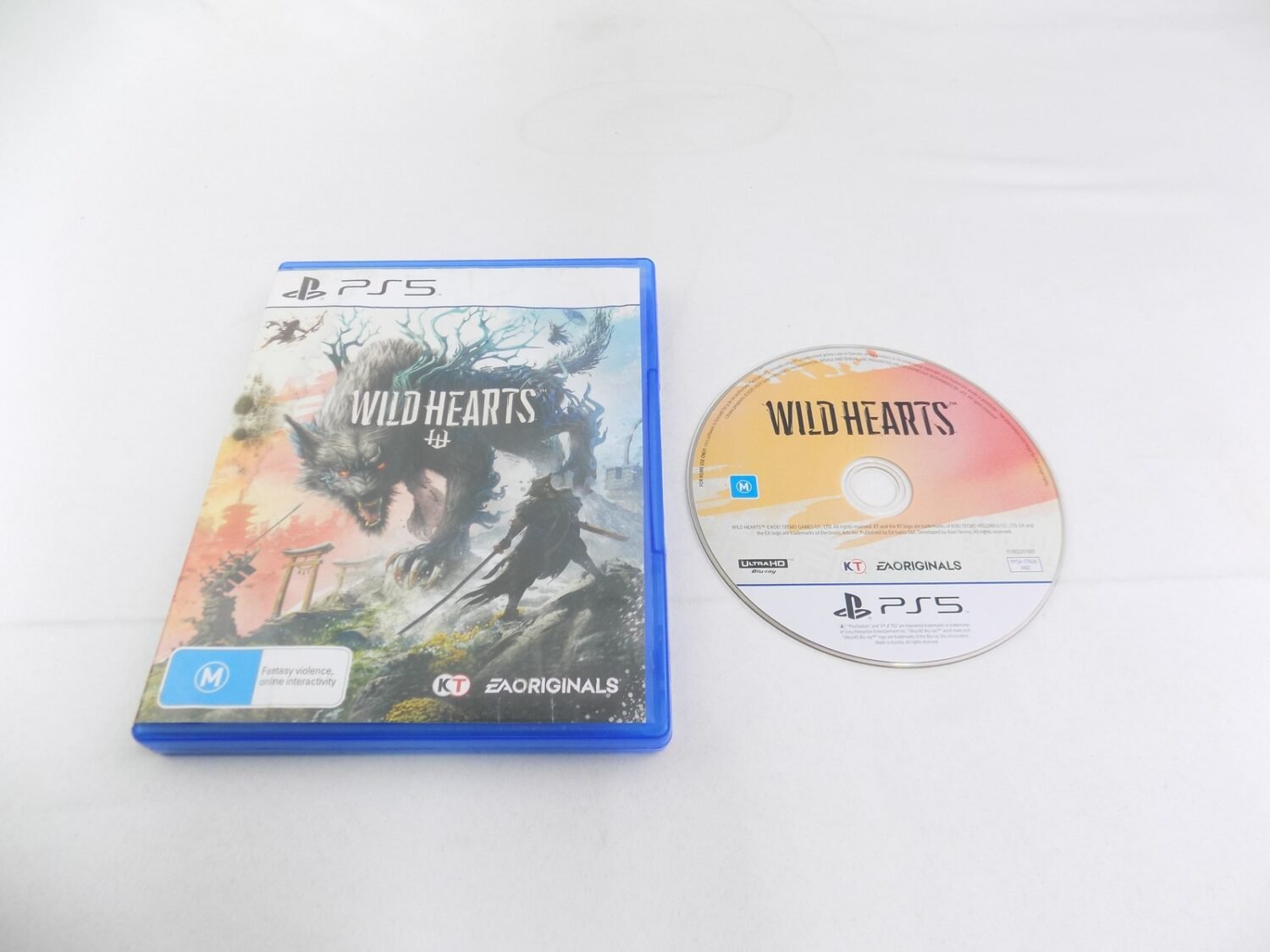 Mint Disc Playstation 5 Ps5 Wild Hearts
