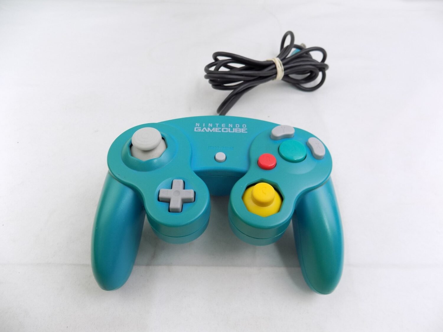 Genuine Nintendo Gamecube Controller Teal (Grade B)