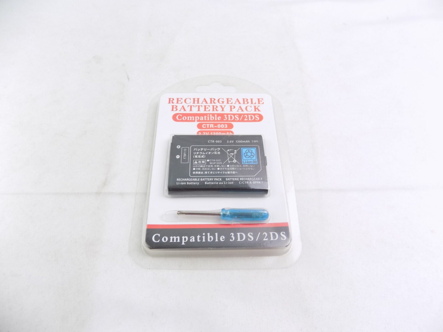 Rechargeable Battery Pack 3DS/2DS CTR-003