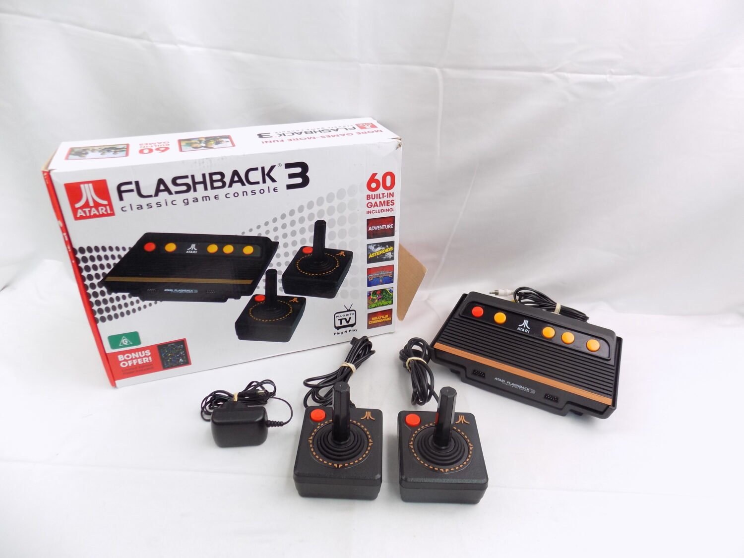 Boxed Atari Flashback 3 Game Console