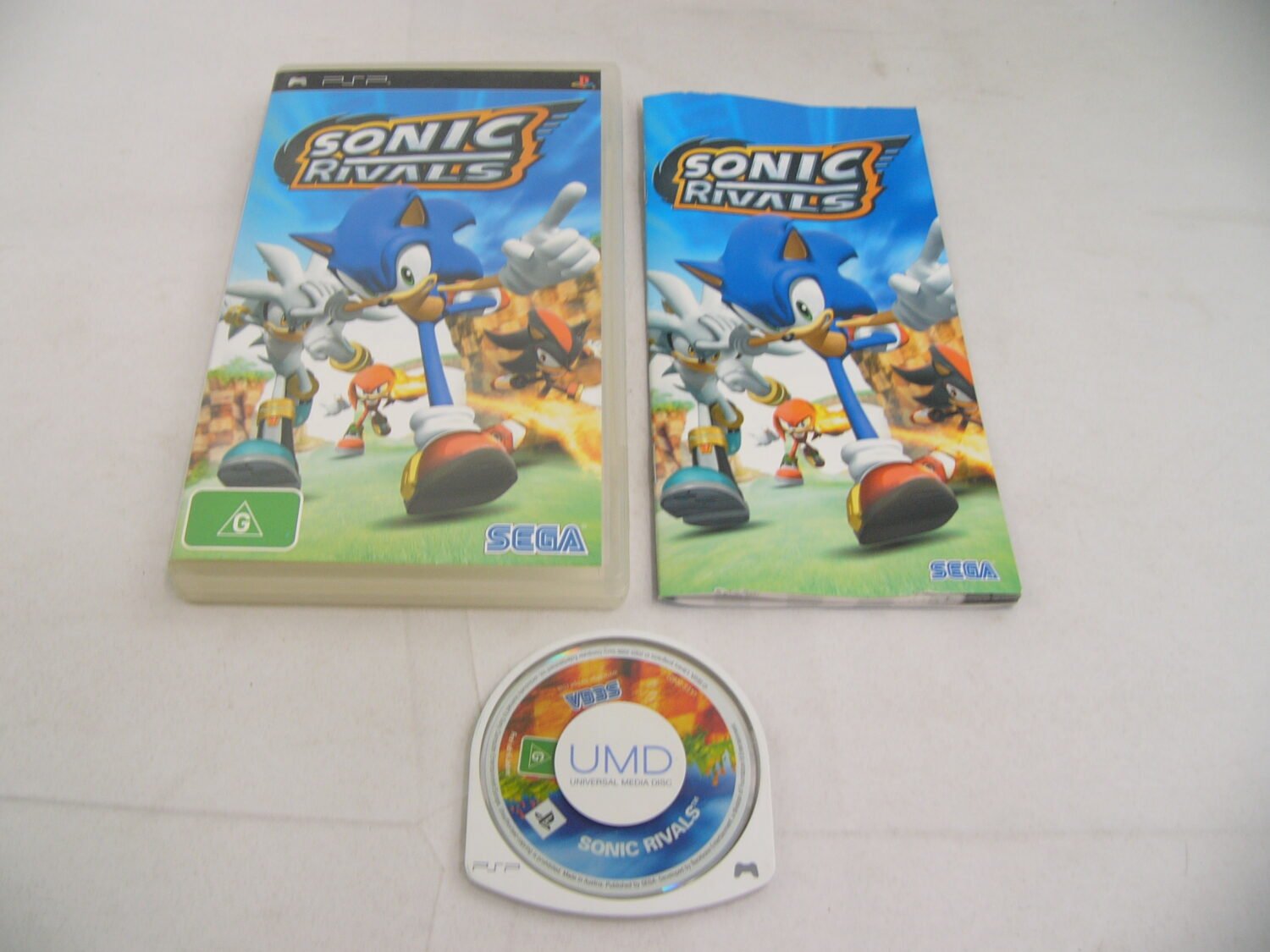 Sonic Rivals 2 Sur Sony PSP - PAL Complet Et En Bon état
