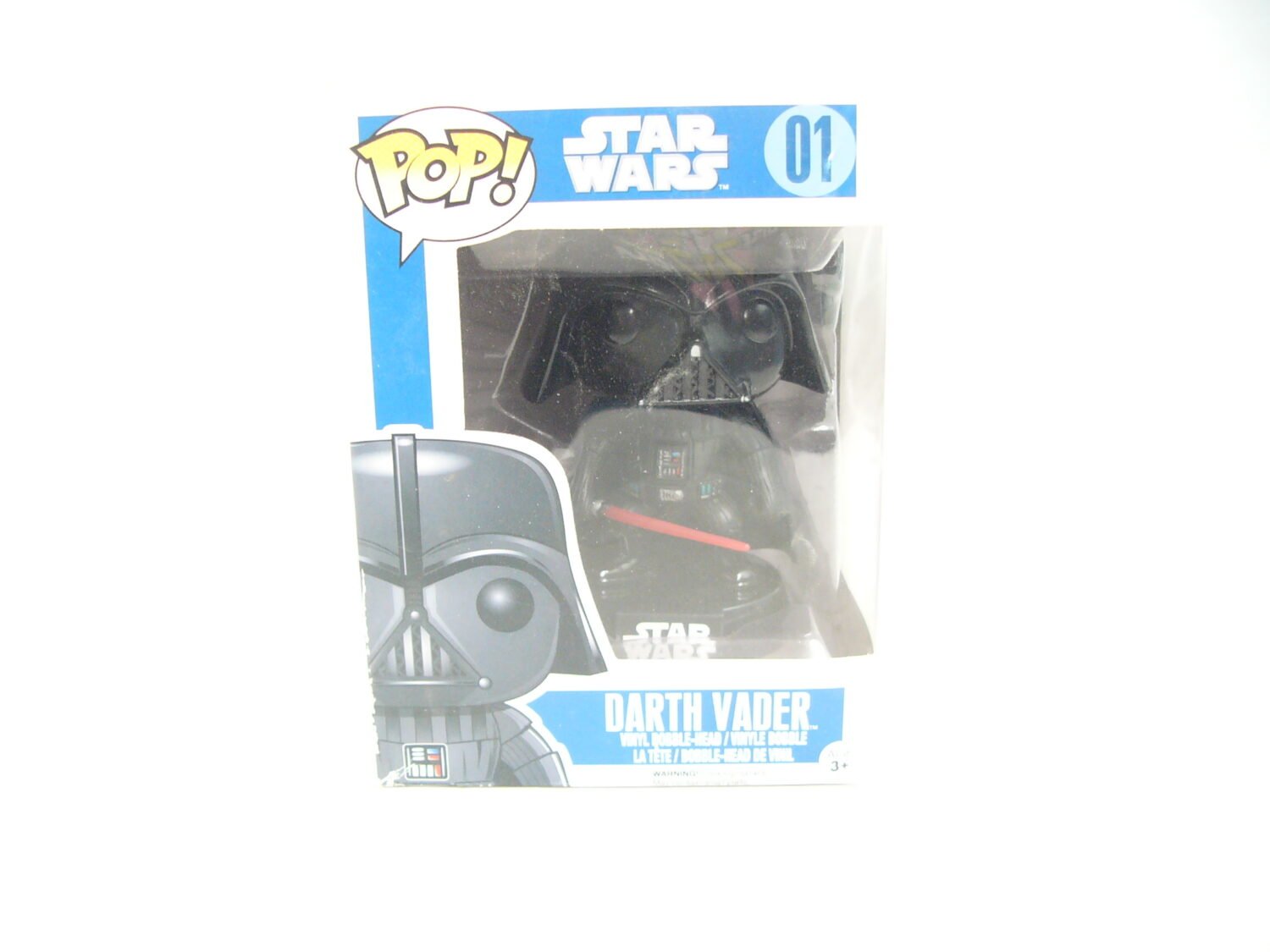 Damaged Darth Vader 01 Star Wars Funko Pop Figure