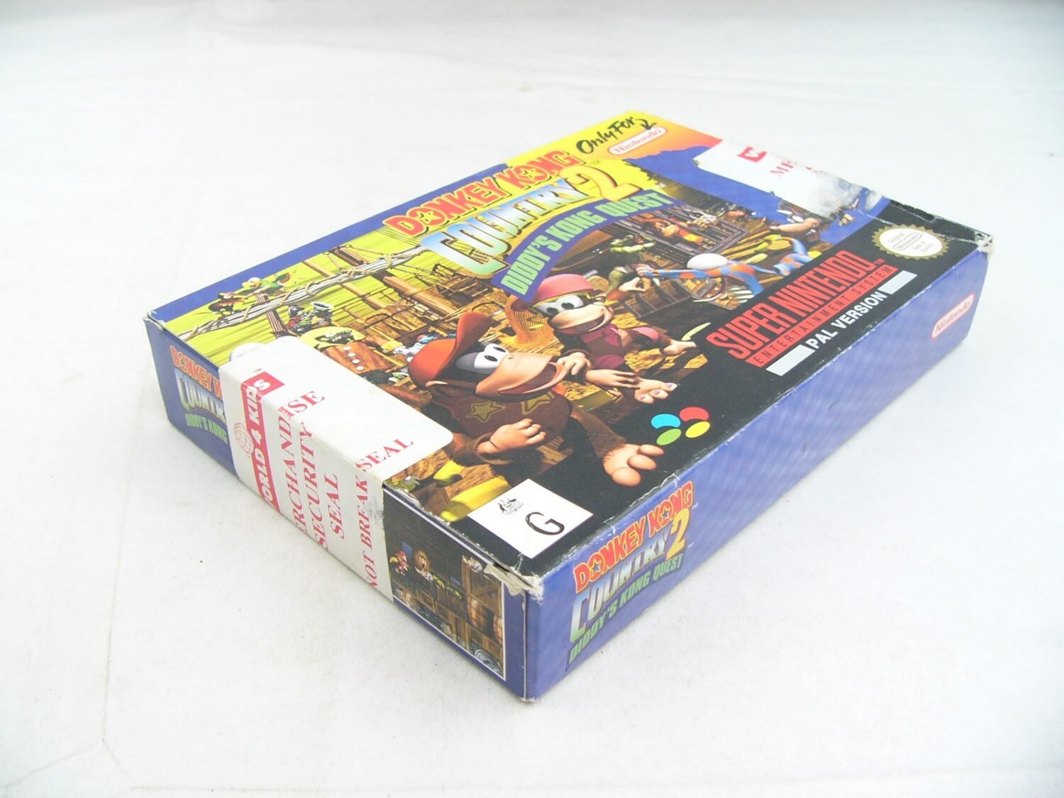 Boxed SNES Super Nintendo Donkey Kong Country 2 Diddy's Kong Quest