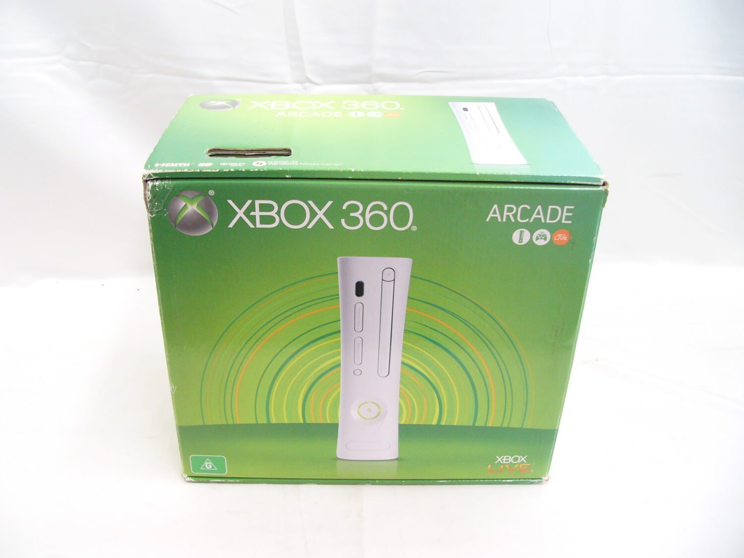 Brand New Sealed Xbox 360 Arcade 256MB Console /2