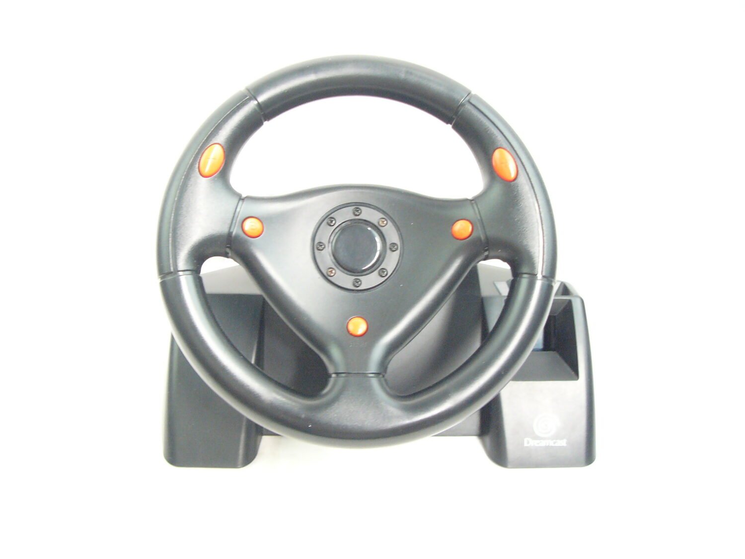 Sega Dreamcast Racing Controller HKT-7400 Steering Wheel - Paddle Not Working