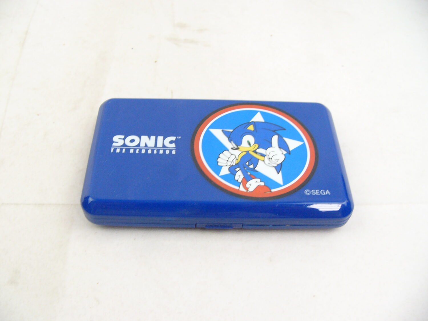 Like New Nintendo DS Sonic the Hedgehog Cartridge Carry Case