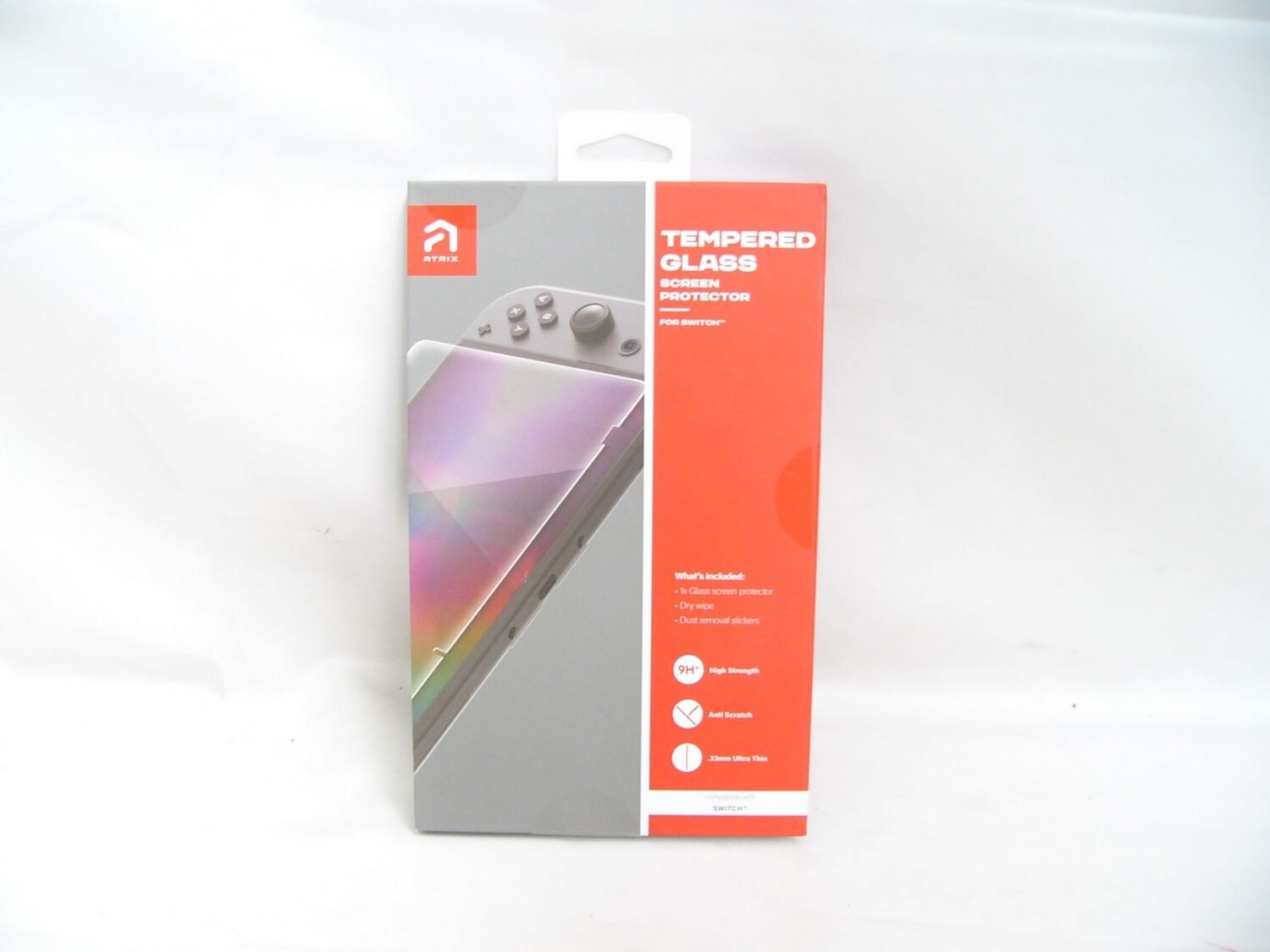 Brand New and Sealed Atrix Nintendo Switch Tempered Glass Screen Protector