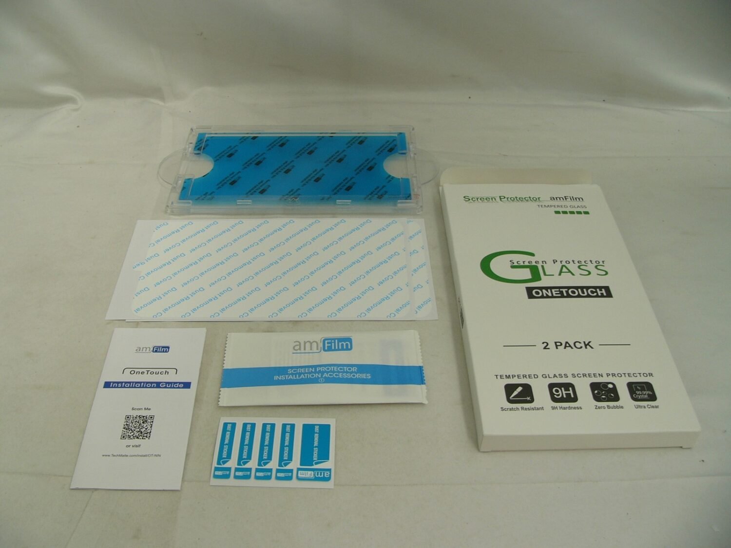 Boxed Like New AmFilm Tempered Glass Screen Protector