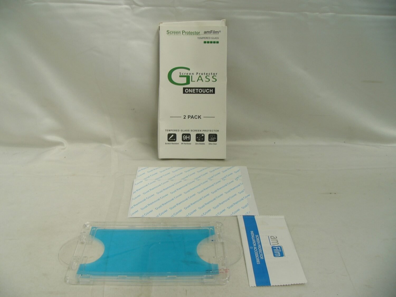 Boxed Like New AmFilm Tempered Glass Screen Protector /2