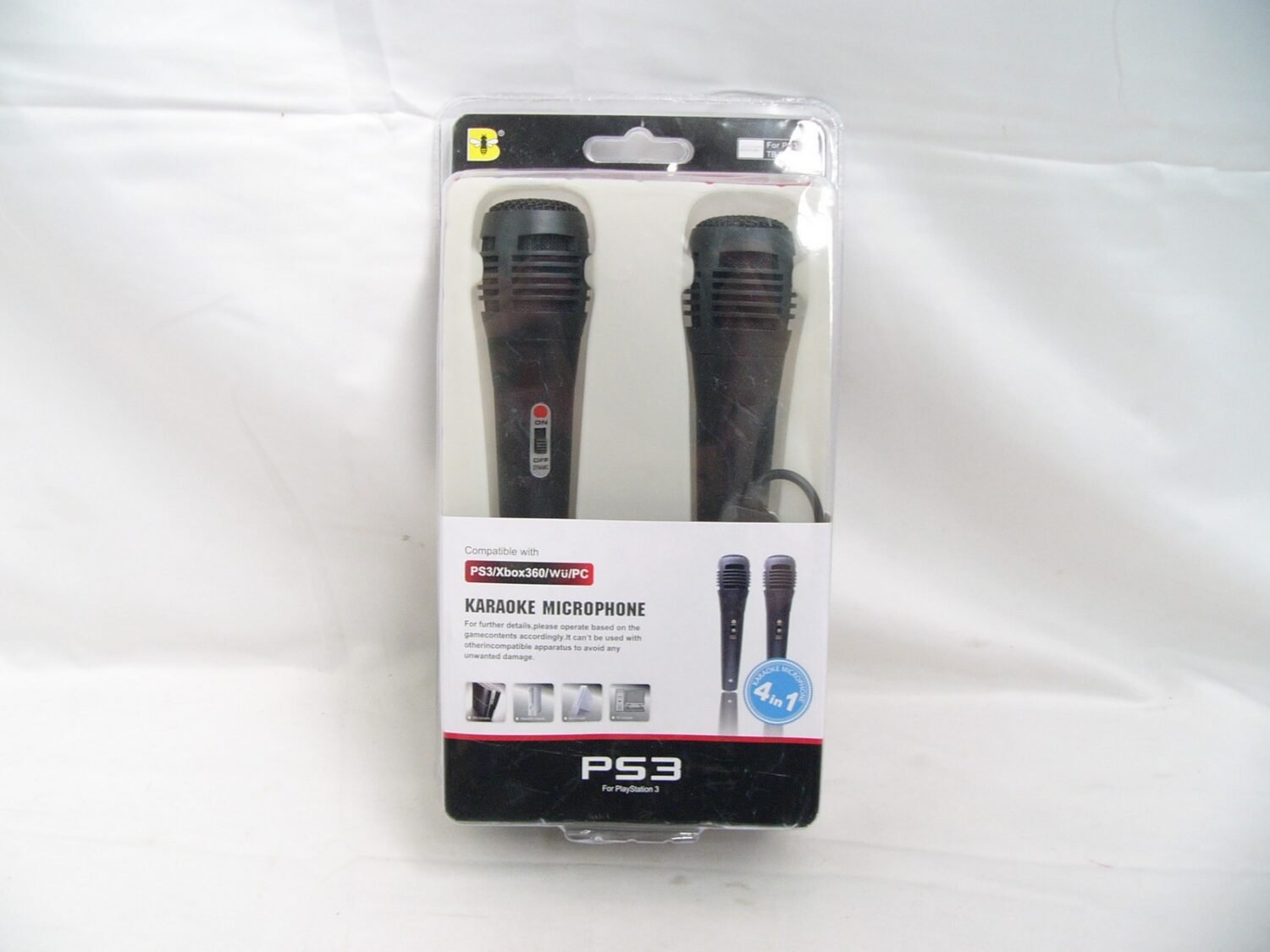 Brand New and Sealed Playstation 3 Ps3 Bee Karaoke Microphone