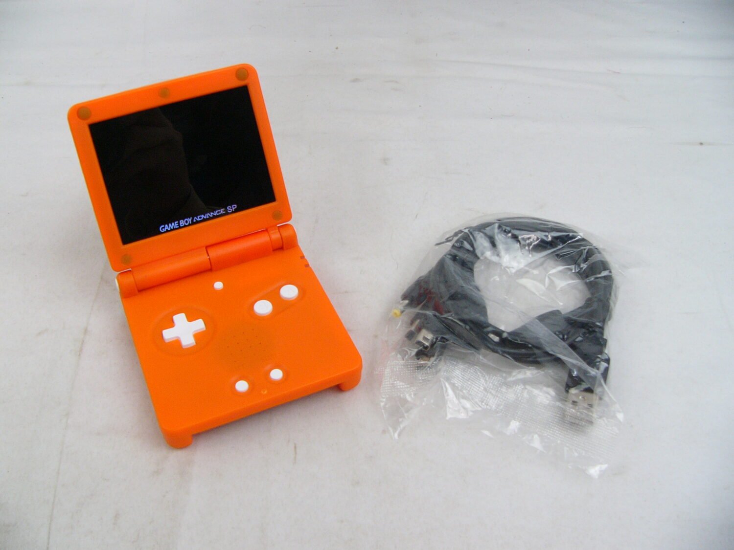 Nintendo Gameboy Advance SP IPS Screen One Piece Handheld Console + Charger /2