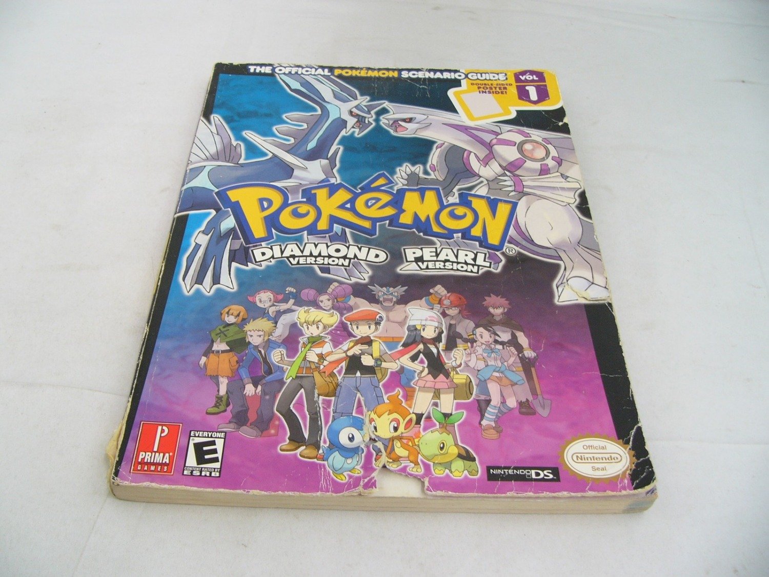 Like New Pokemon Diamond and Pearl Version The Official Pokemon Scenario Guide Vol 1 Strategy Guide