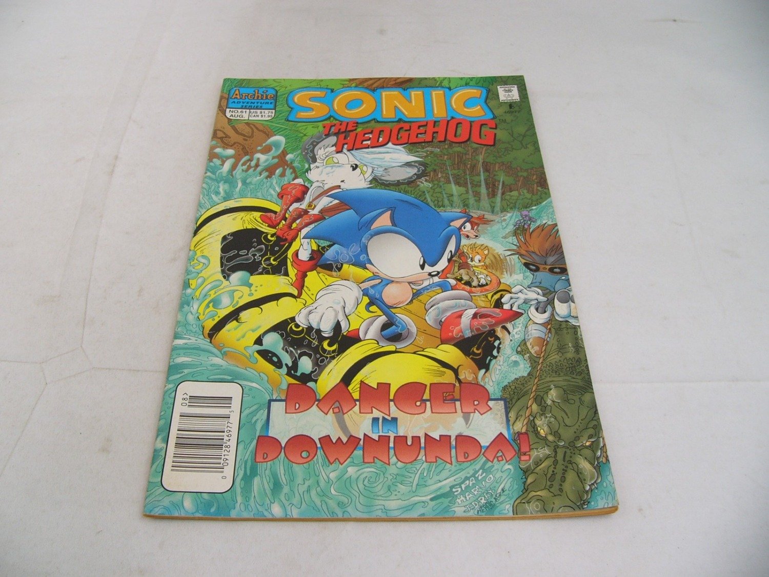 Like New Archie Comics Sonic the Hedgehog Issue 61 Comic Book