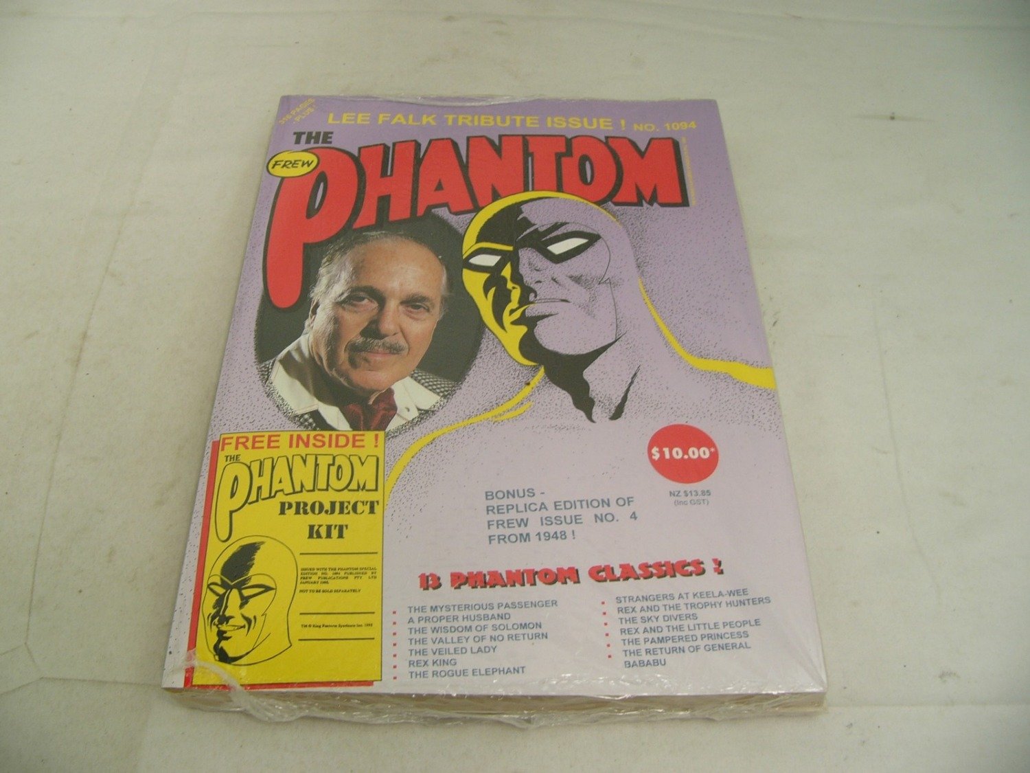 Like New The Phantom Issue 1094 Lee Falk Tribute Issue Comic Book