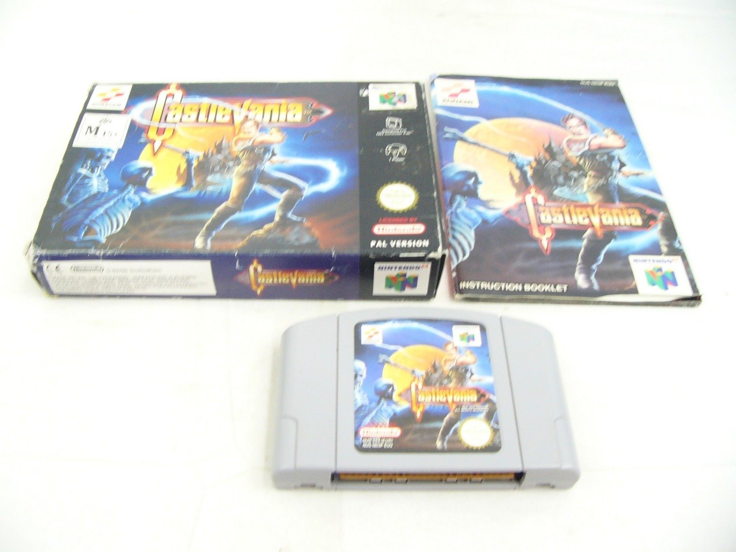 Boxed Nintendo 64 N64 Castlevania - Inc Manual - PAL