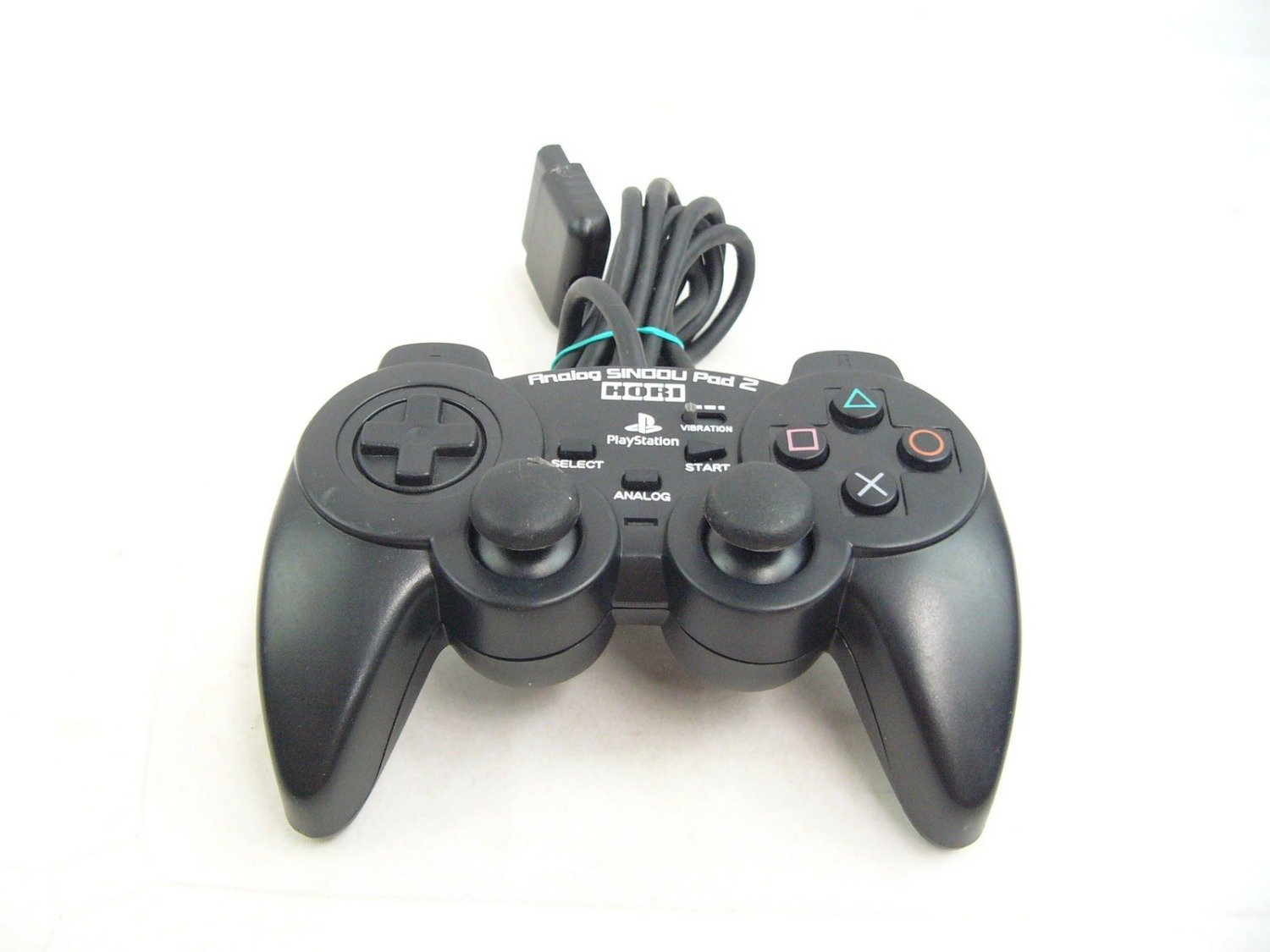 Like New Playstation 2 Ps2 Hori Analog Sindou Pad 2 Black Controller