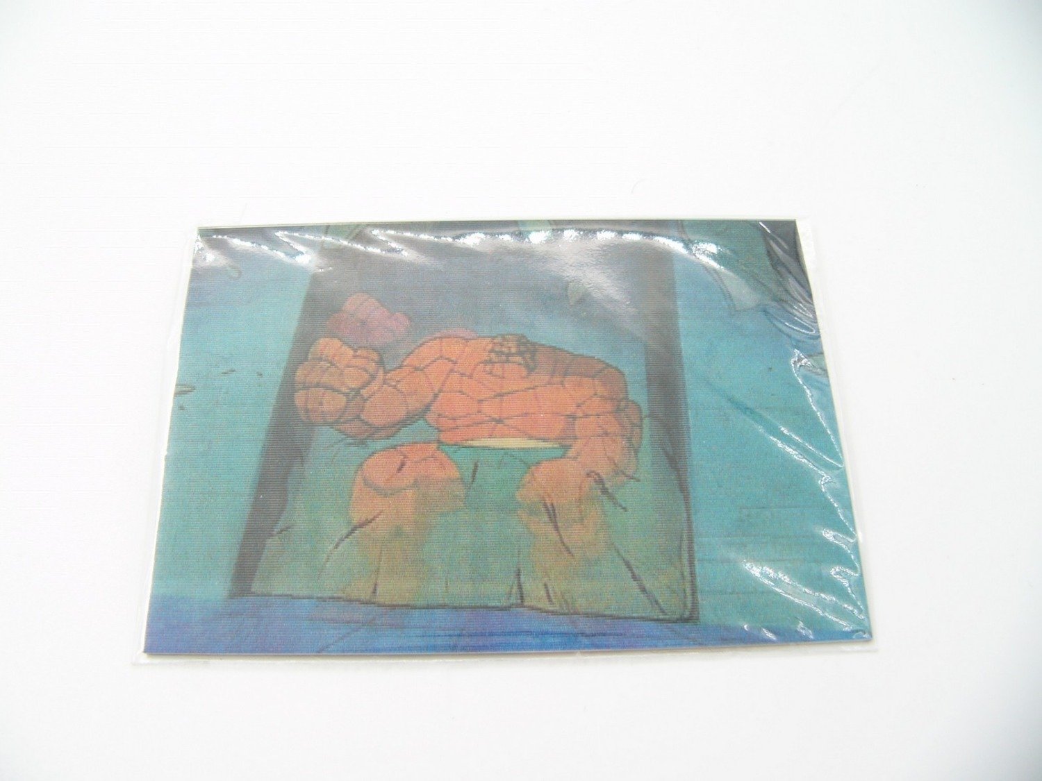 Like New Marvel Motion Skybox Thing 16 Fantastic 4 Holographic Trading Card