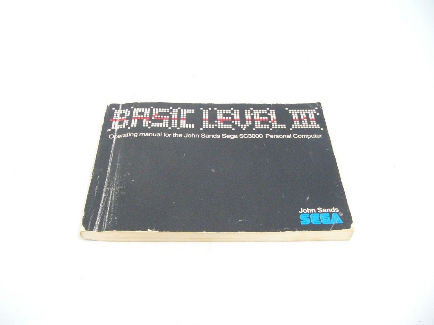 Like New Basic Level III Operating Manual for Sega SC3000 Personal Computer