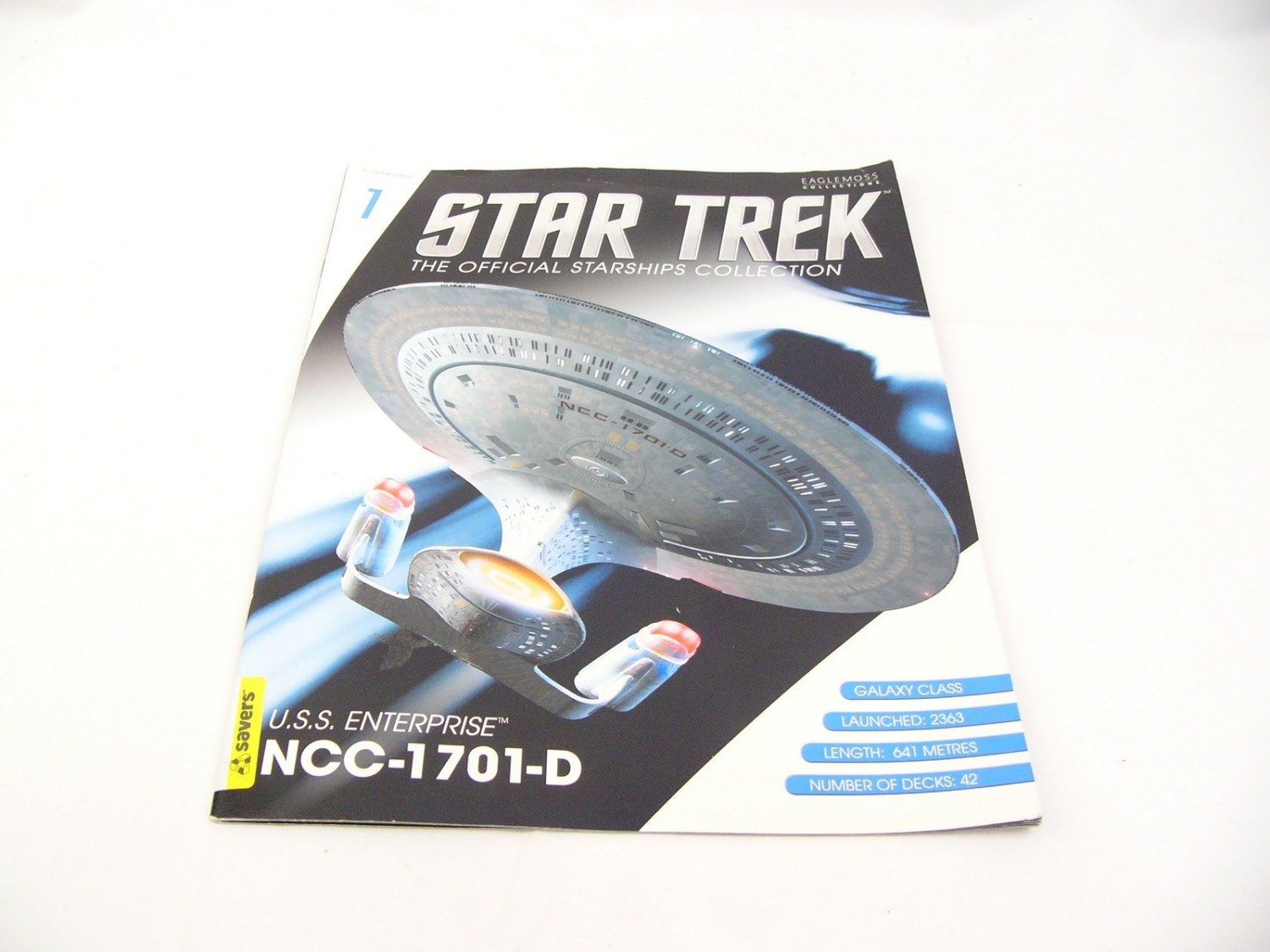 Like New Eaglemoss Star Trek The Official Starships Collection Issue 1 (Magazine Only)