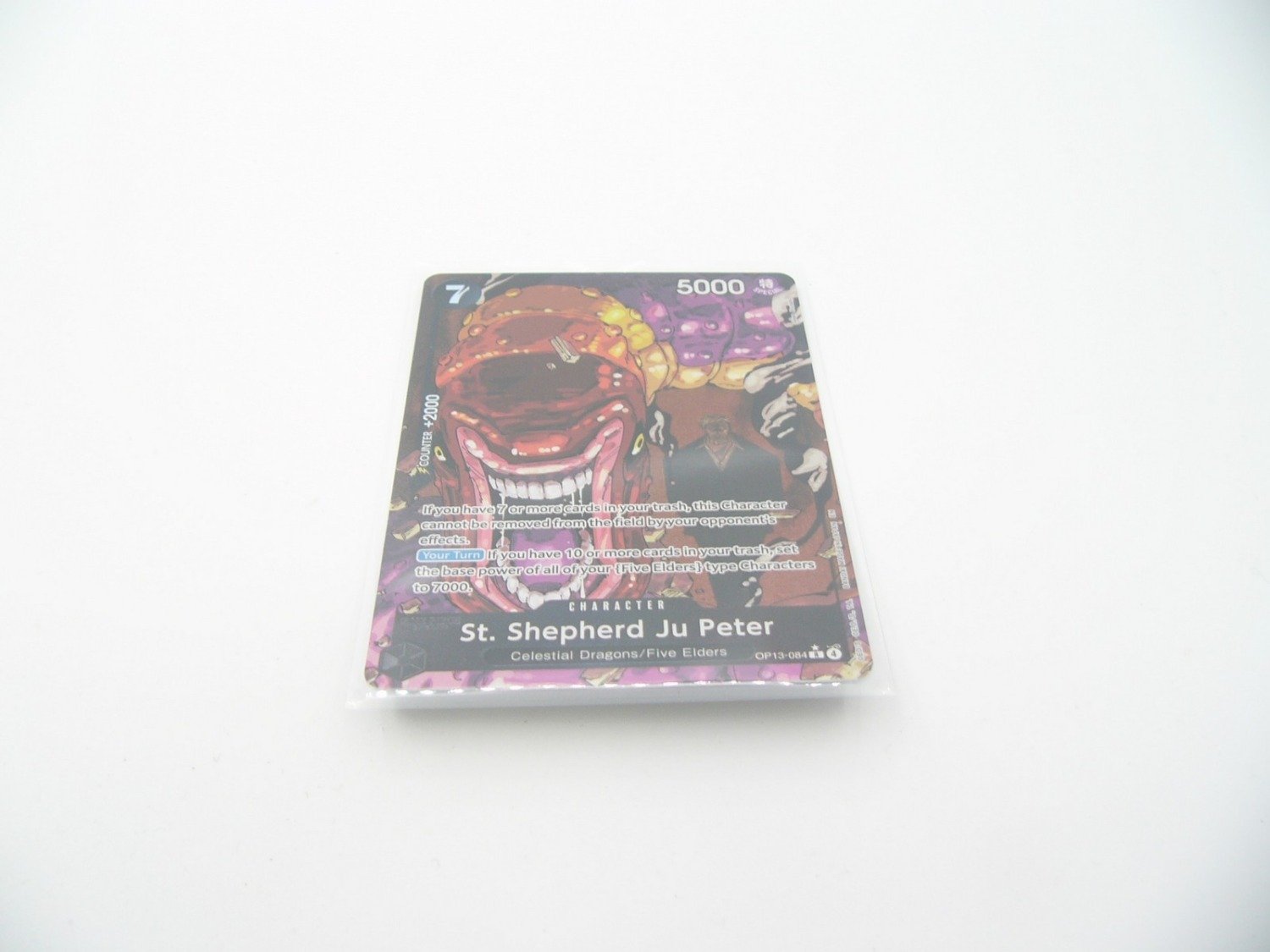 Like New One Piece Card Game St. Shepherd Ju Peter OP13-084 R ALT 