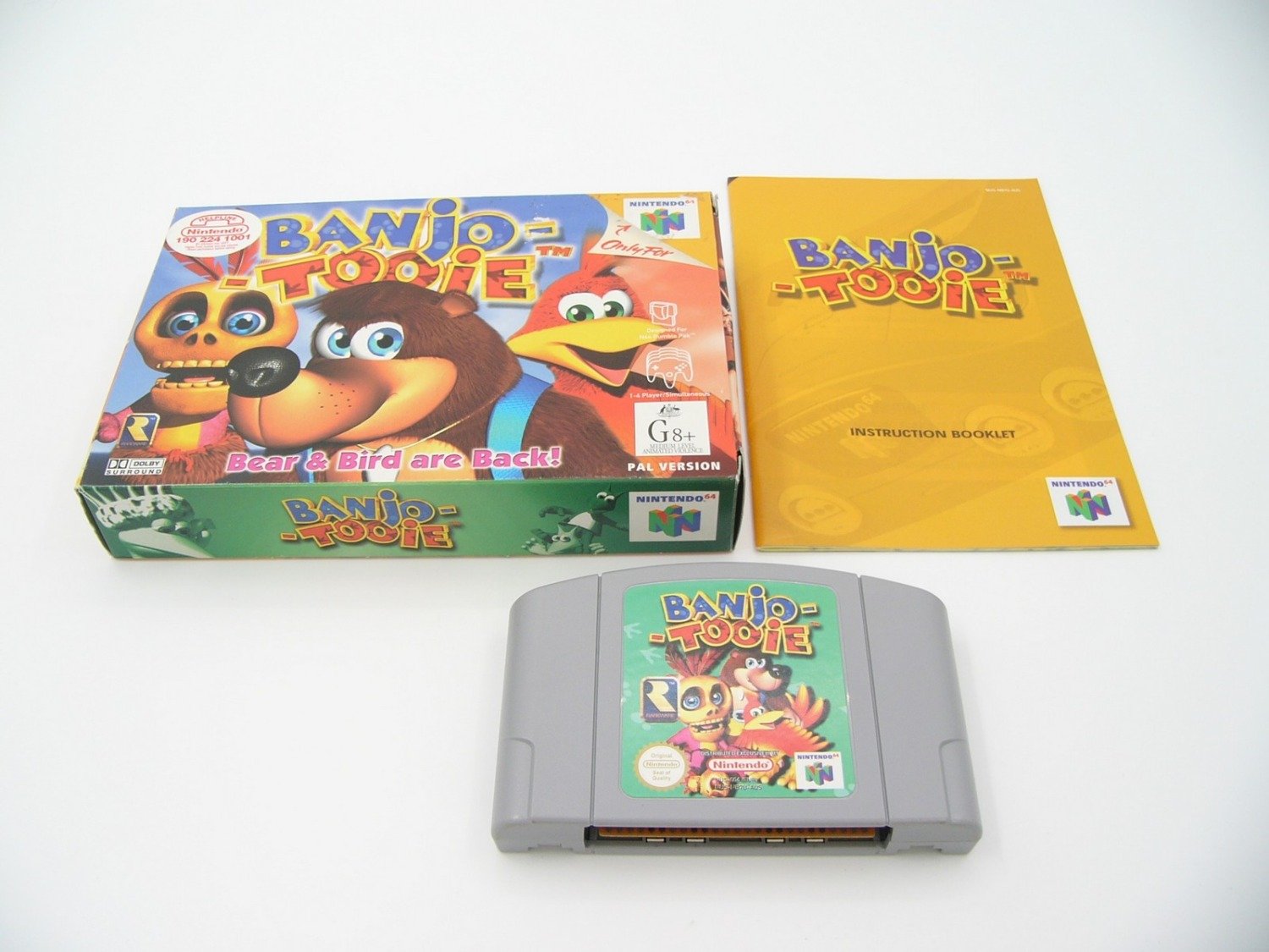 Boxed Nintendo 64 N64 Banjo-Tooie - Inc Manual - PAL /3