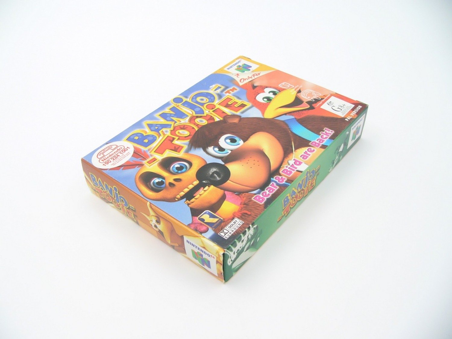 Jeu Nintendo 64 – BANJO-TOOIE – Version PAL EUR – Très Bon état (Boîte Et Notice Incluses)