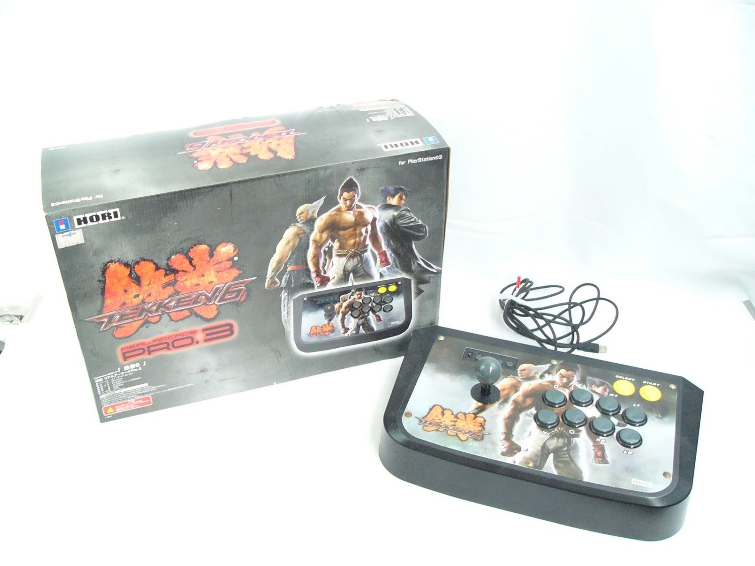 Boxed Like New Playstation 3 Ps3 Hori Tekken 6 Real Arcade Pro 3 Fightpad Arcade Stick