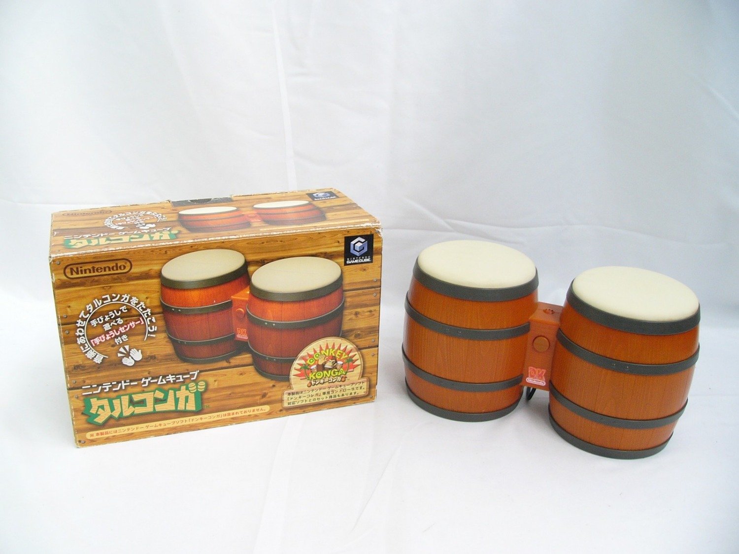 Boxed Like New Nintendo Gamecube Donkey Konga Bongos (No Game) /2