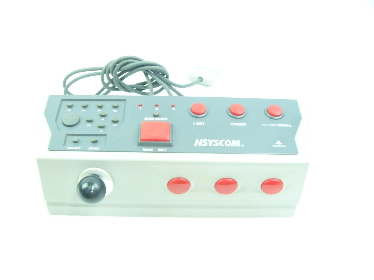 Like New Playstation 1 Ps1 Nsyscom Pachi-Slot Stick Controller