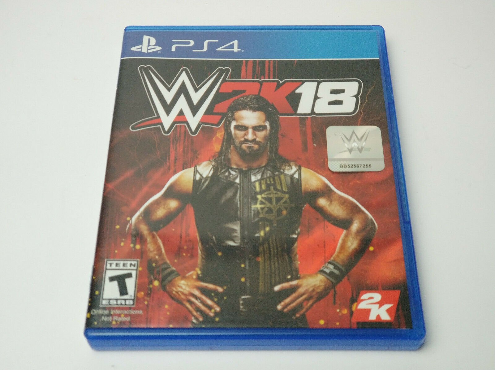 Mint Disc Playstation 4 Ps4 WWE 2K18 2018 W2k18
