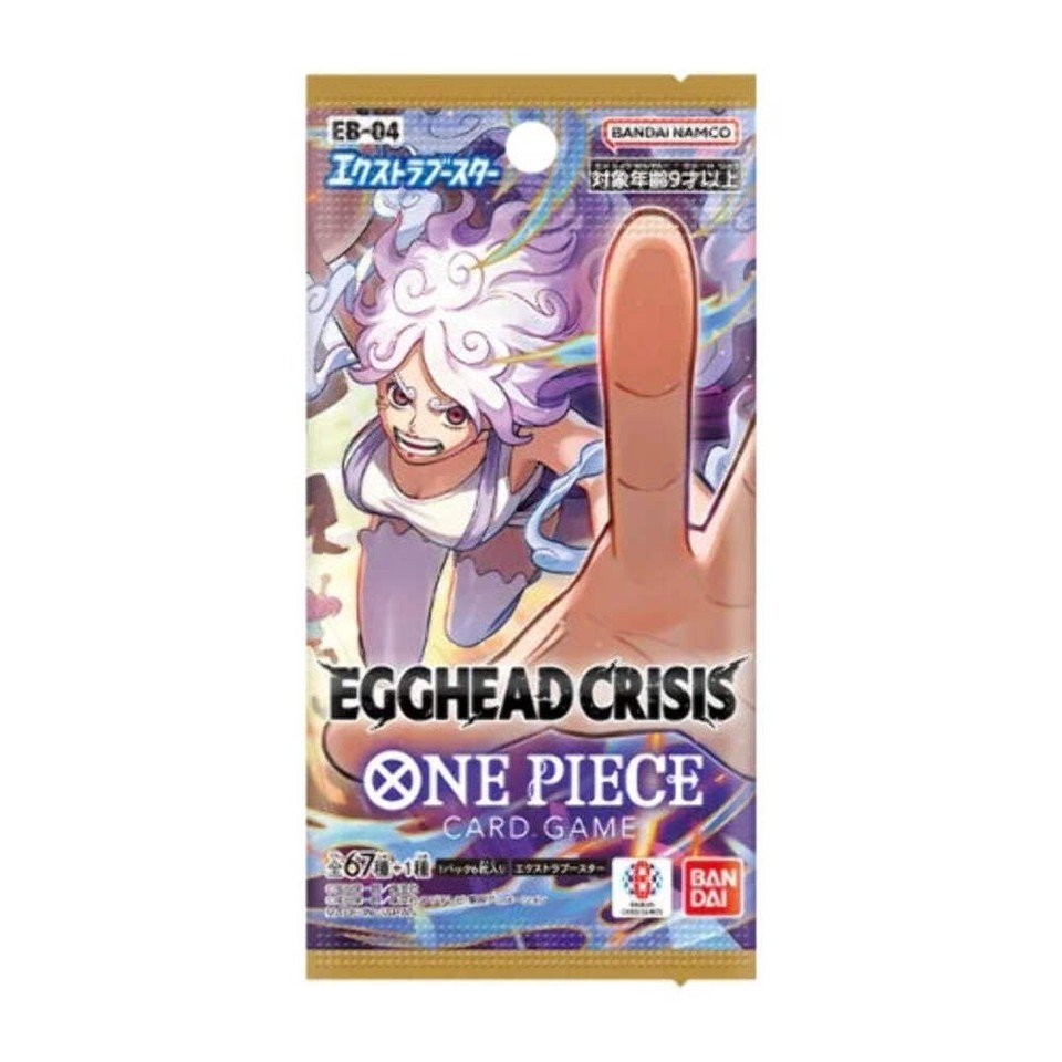Japanese One Piece EB-04 Egghead Crisis Booster Pack