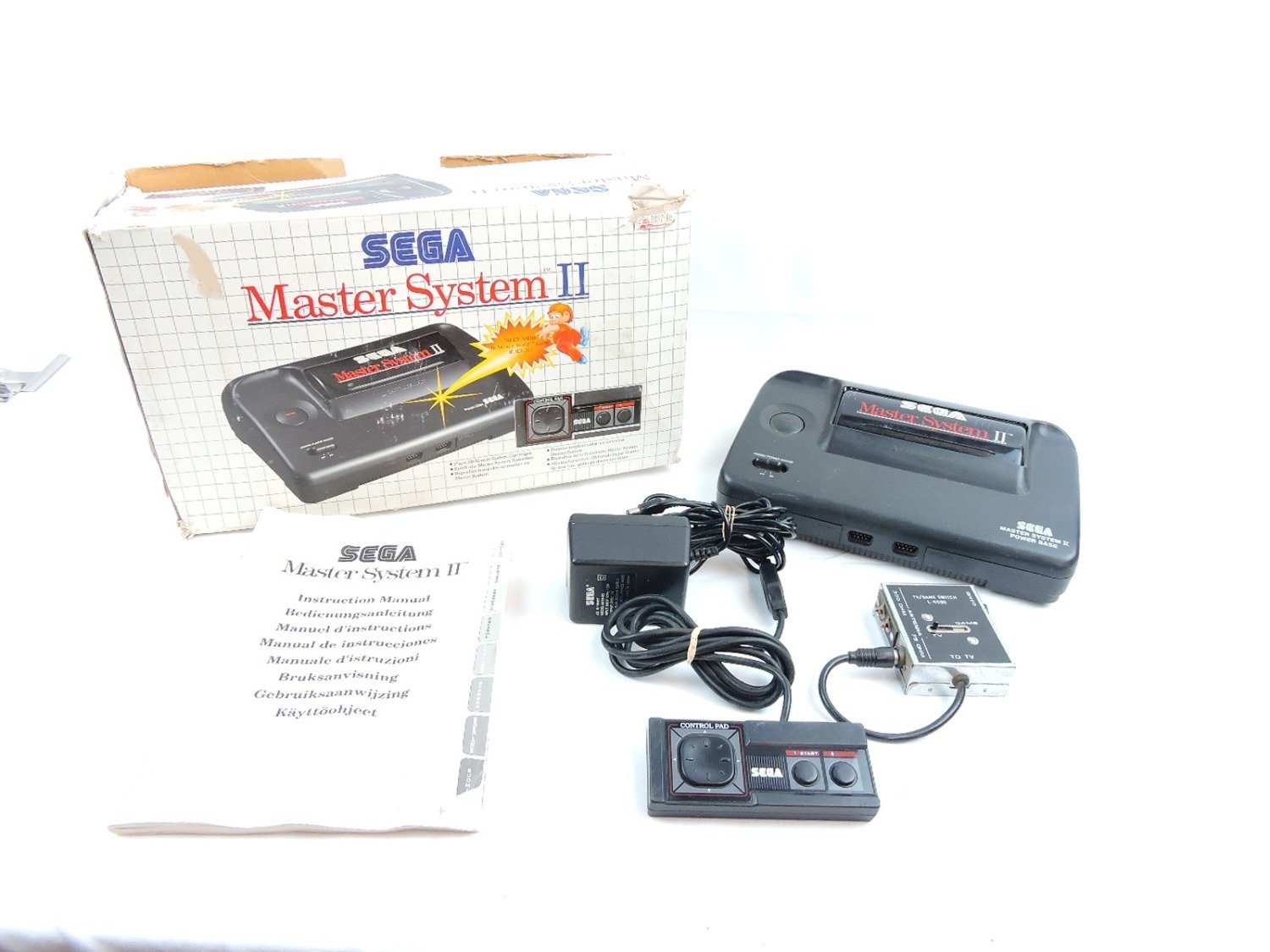 Boxed Like New Sega Master System II Console + Controller /2