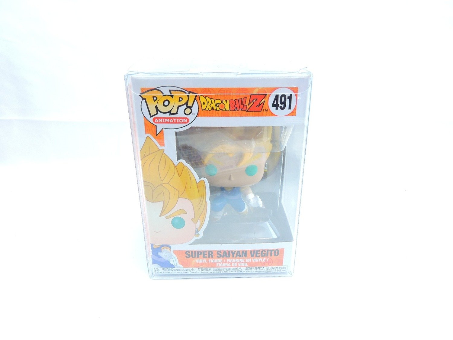 Brand New Funko Pop Super Saiyan Vegito 491 Dragonball Z Vinyl 