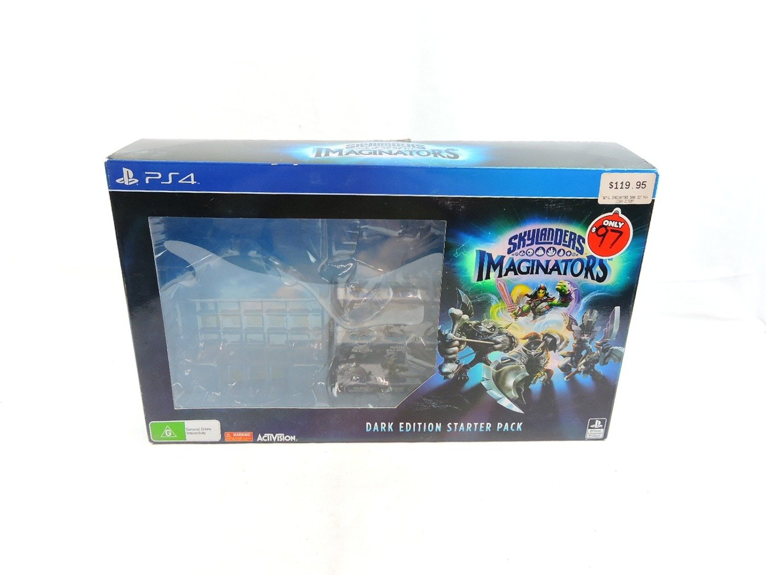 Playstation 4 Ps4 Skylanders Imaginators Dark Edition Starter Pack Box Only (No Game Included)