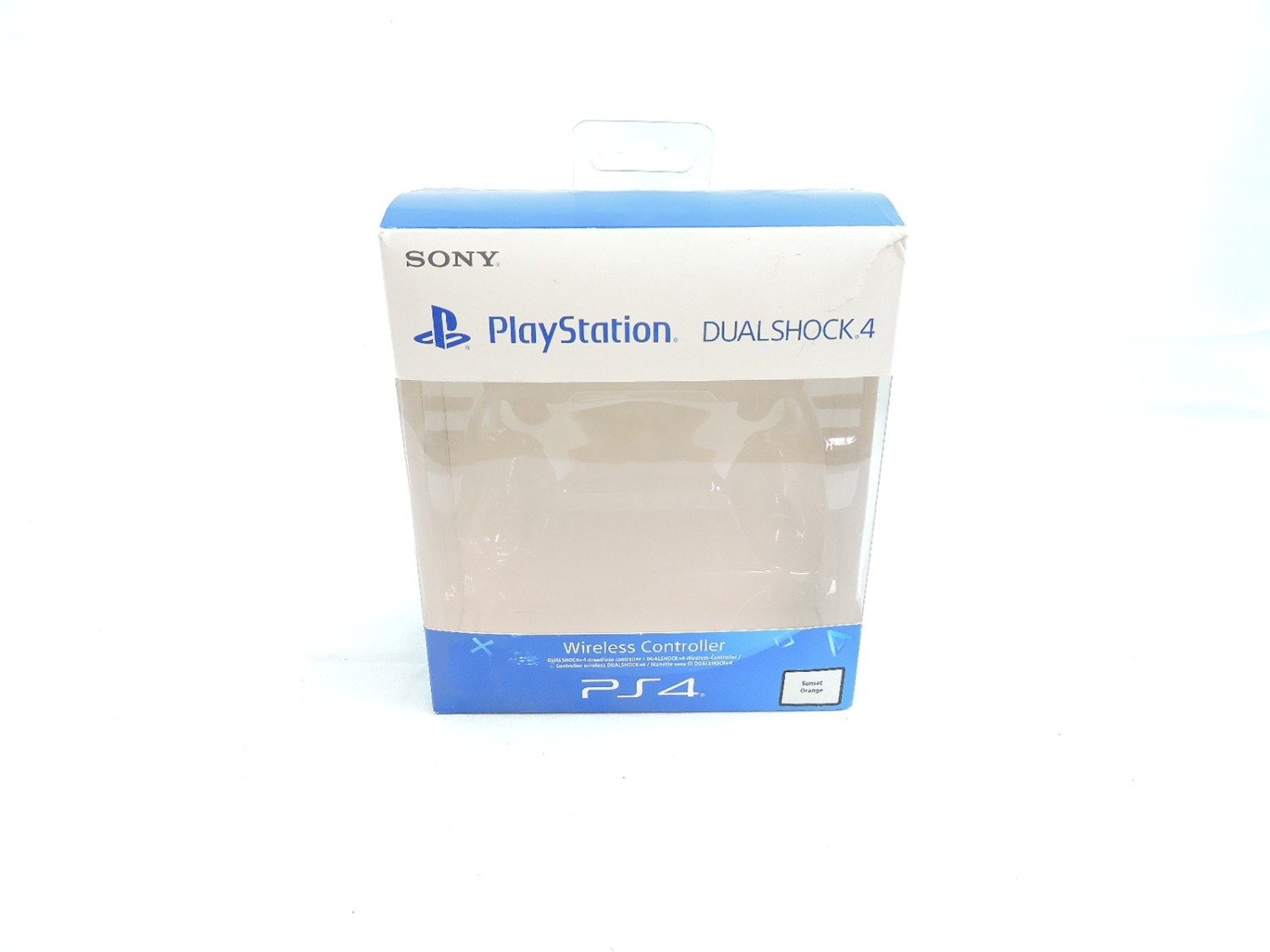 Playstation 4 Ps4 Dualshock 4 Wireless Controller Sunset Orange Box Only (No Controller Included)