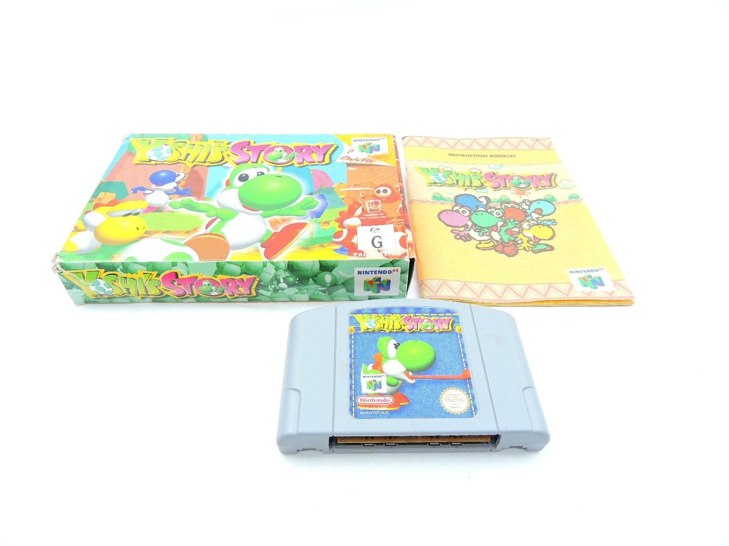 Boxed Nintendo 64 N64 Yoshi's Story - Inc Manual - PAL /3
