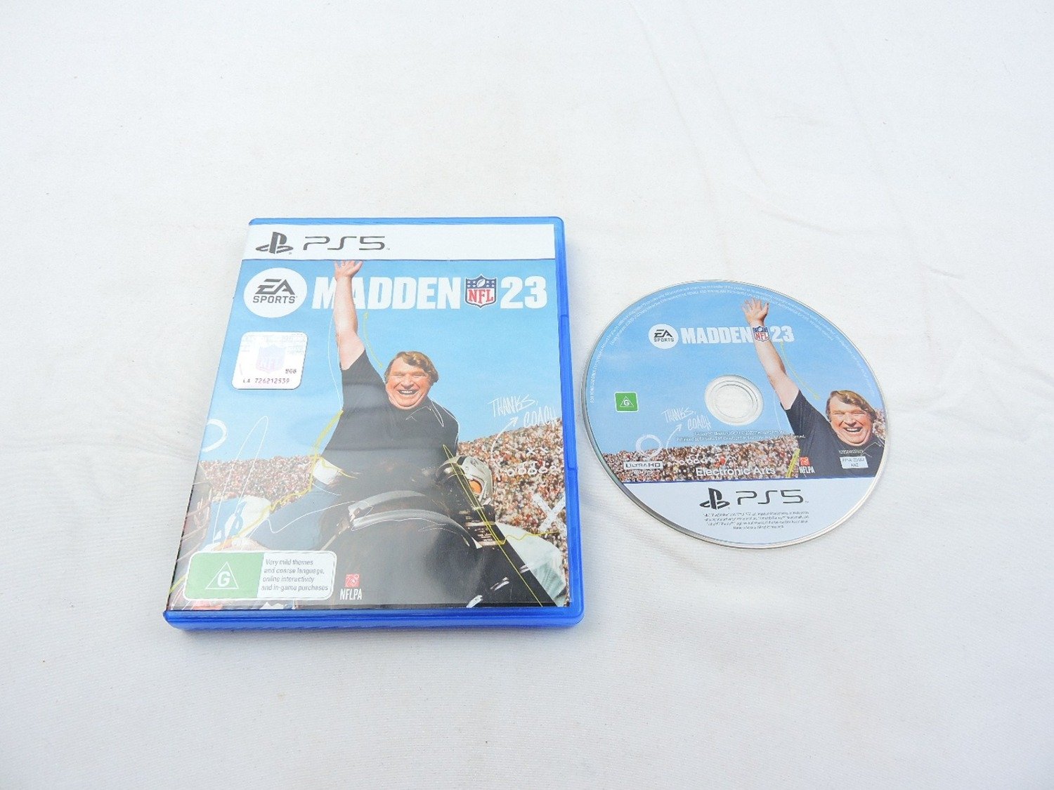 Mint Disc Playstation 5 Ps5 EA Sports Madden NFL 23