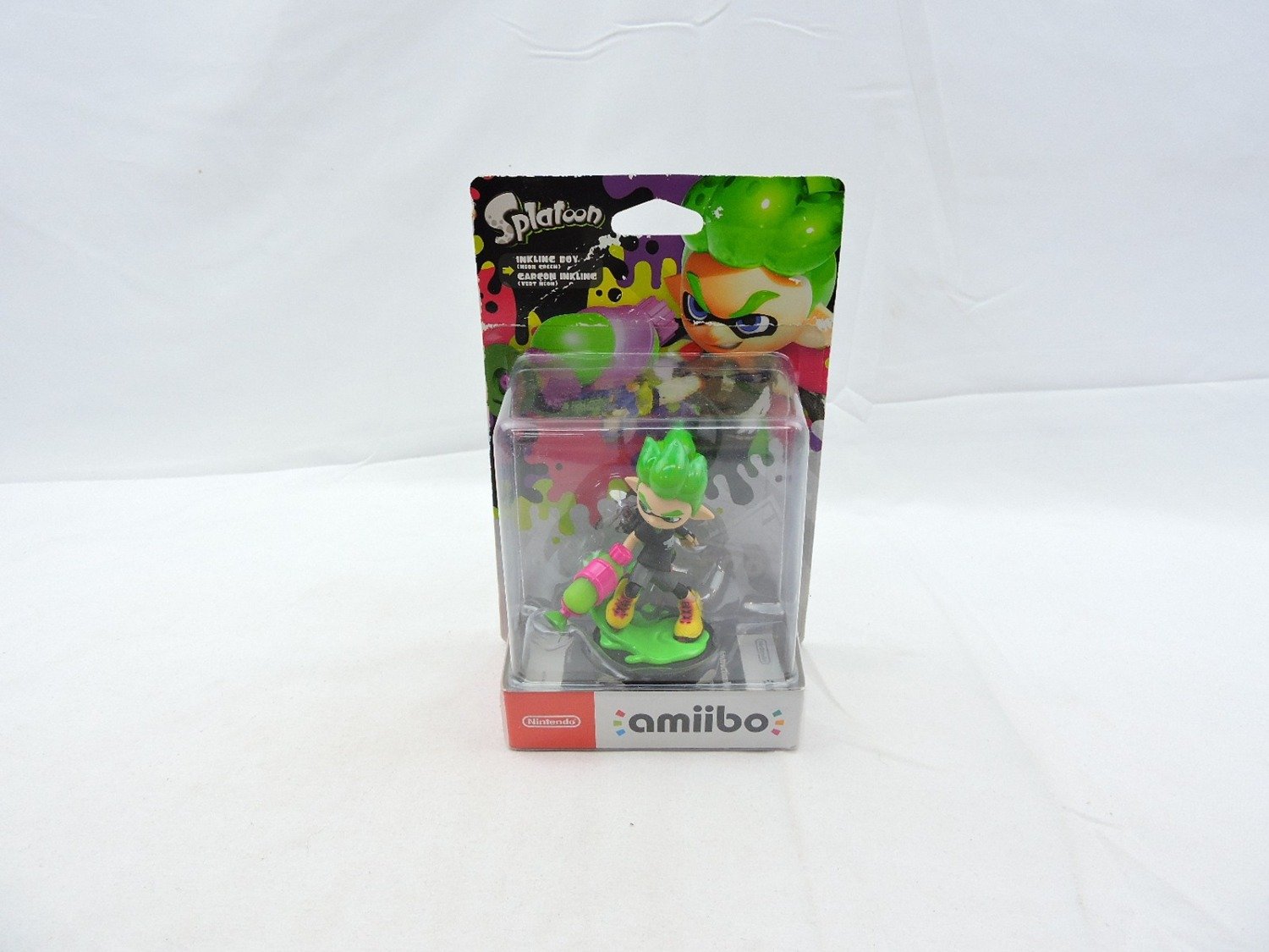 Brand New Splatoon Inkling Boy (Neon Green) Amiibo Figure
