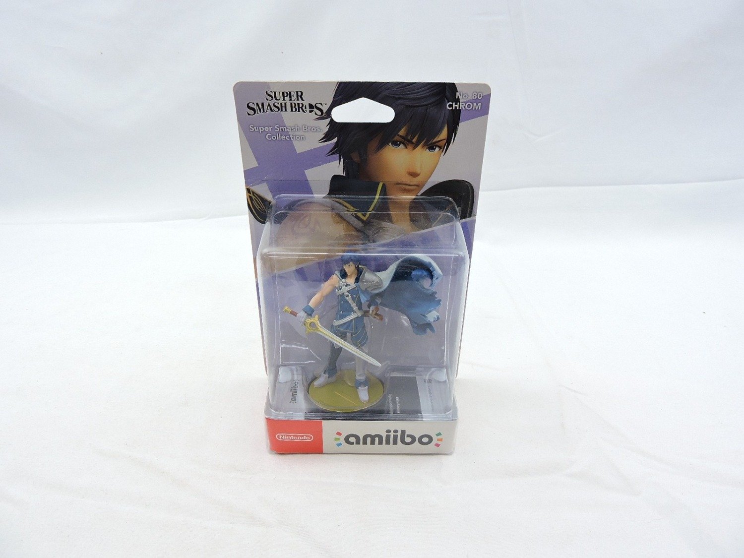 Brand New Super Smash Bros Chrom No. 80 Amiibo Figure