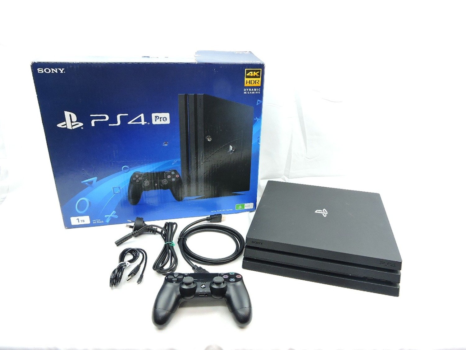 Boxed Like New Playstation 4 Ps4 Pro 1TB Console with Controller and Accessories /2