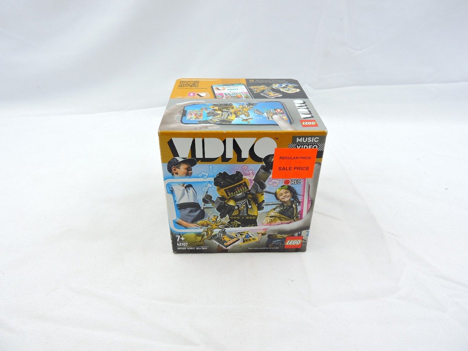 Brand New and Sealed Lego Vidiyo Hiphop Robot Beatbox 43107
