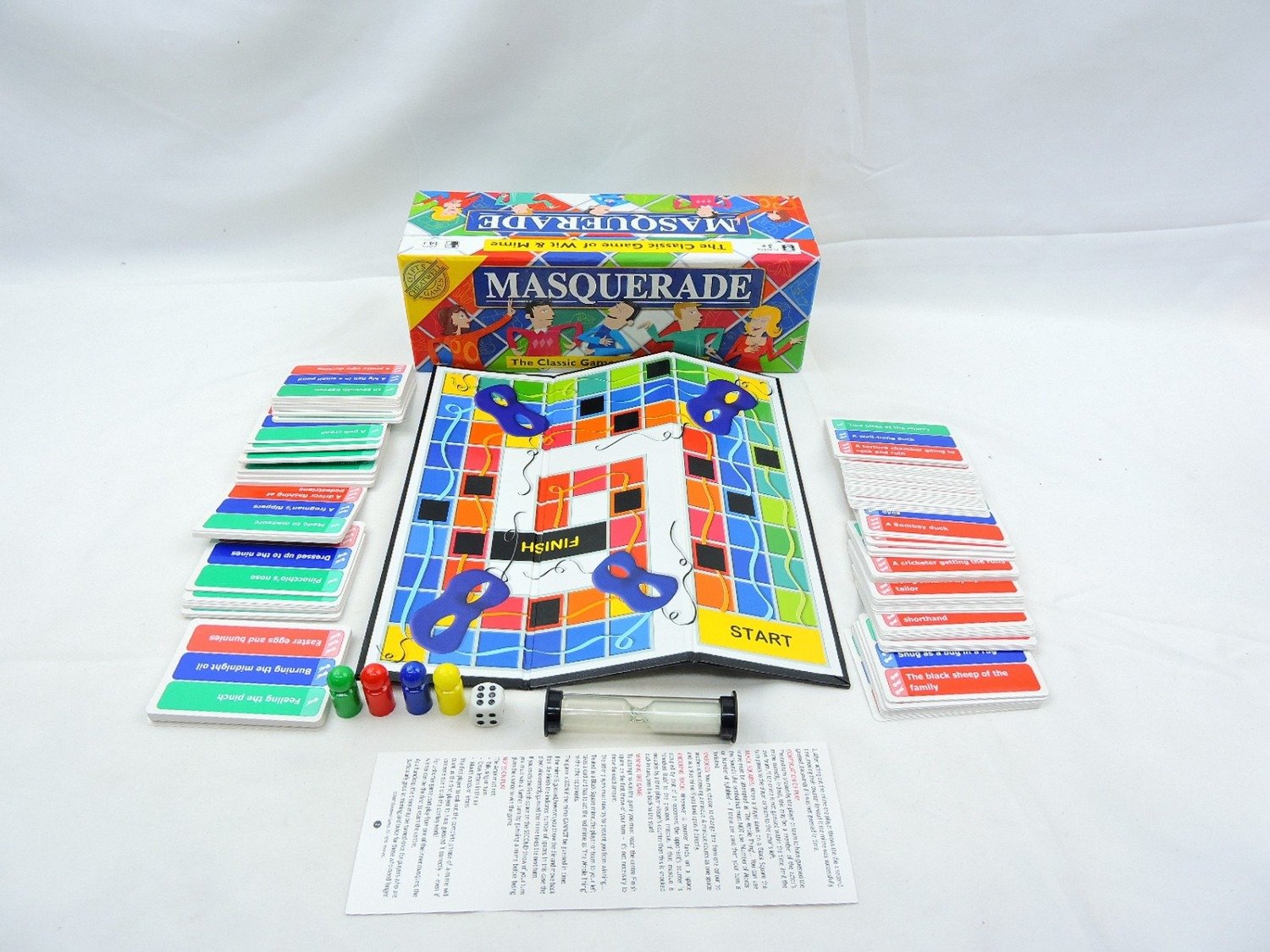 Boxed Masquerade Board Game