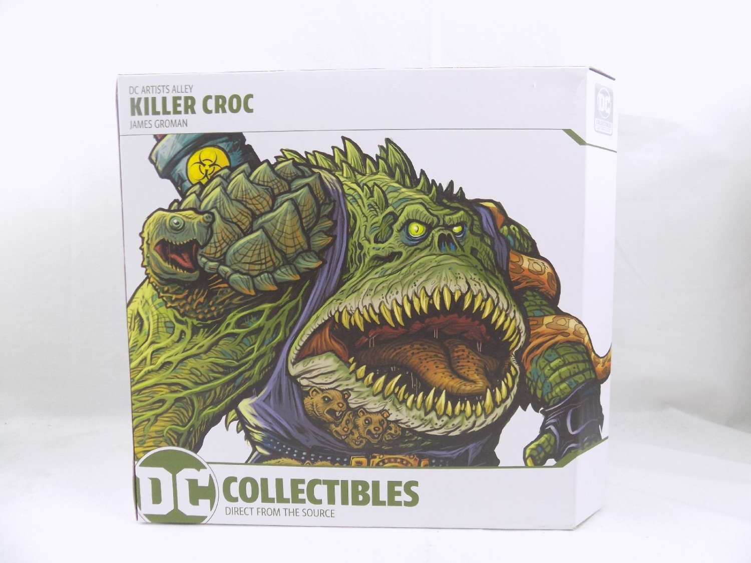 Like New Boxed DC Collectibles Artist Alley Killer Croc Figure
