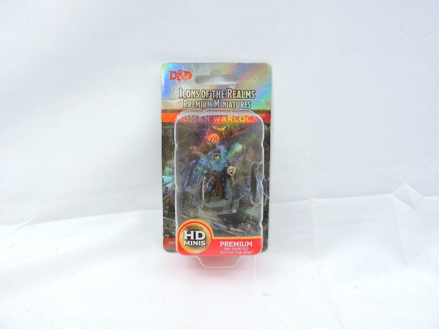 Brand New and Sealed Dungeons & Dragons Icons of the Realms Premium Miniatures Human Warlock